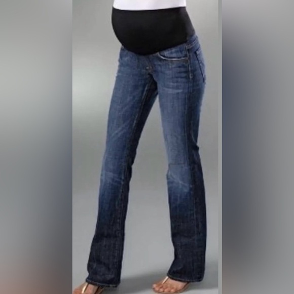 Citizens of Humanity size 32 x 27 Short Maternity Boot Cut Jeans - Picture 1 of 13